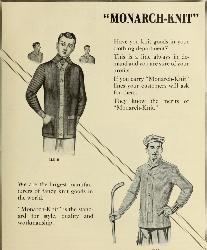 An illustration from Men's wear of Canada (January-December 1912), 1912, leaf 414