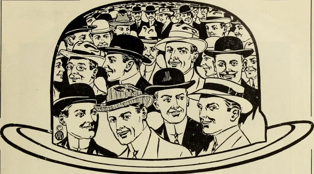 An illustration from Men's wear of Canada (January-December 1912), 1912, leaf 418