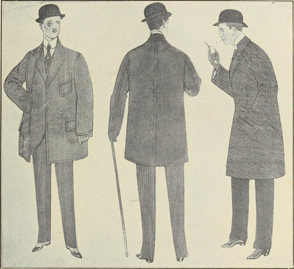 An illustration from Men's wear of Canada (January-December 1912), 1912, leaf 424