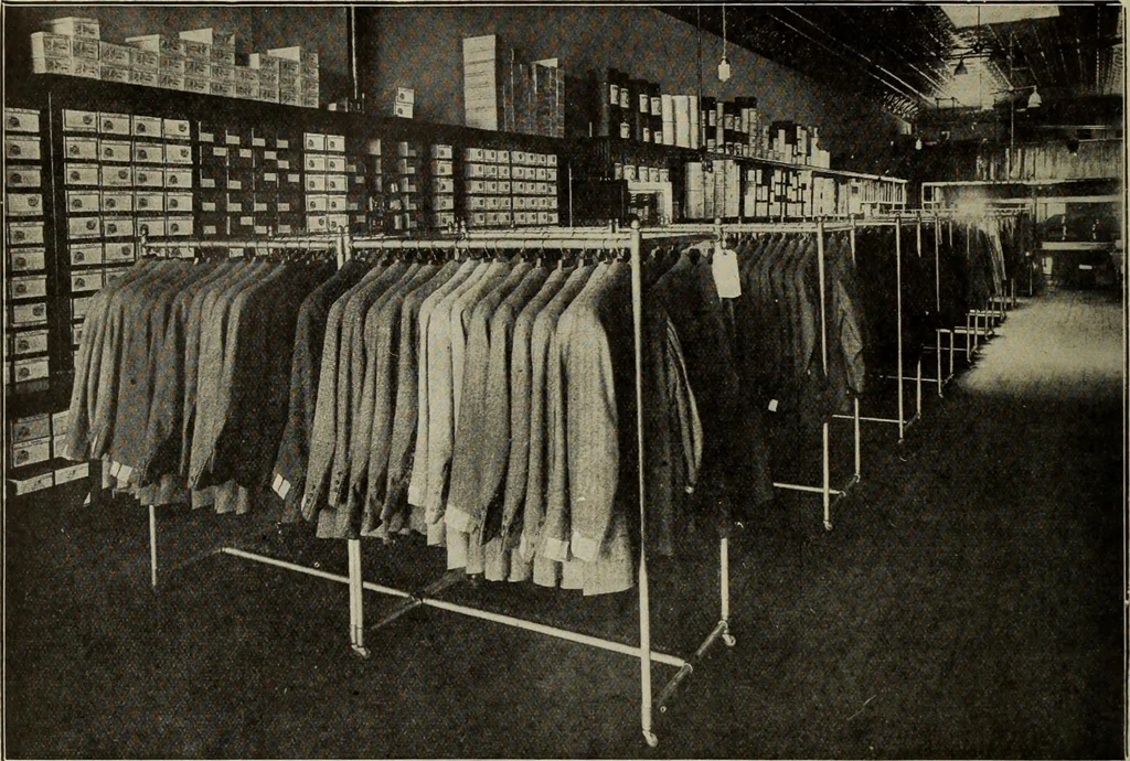 An illustration from Men's wear of Canada (January-December 1912), 1912, leaf 435