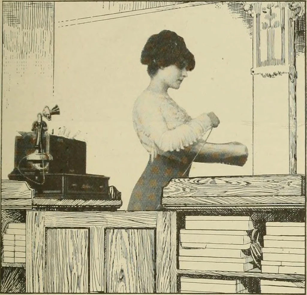 An illustration from Men's wear of Canada (January-December 1912), 1912, leaf 444