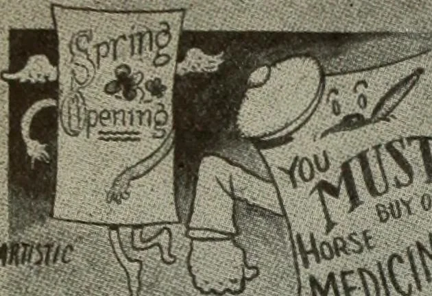 An illustration from Men's wear of Canada (January-December 1912), 1912, leaf 445