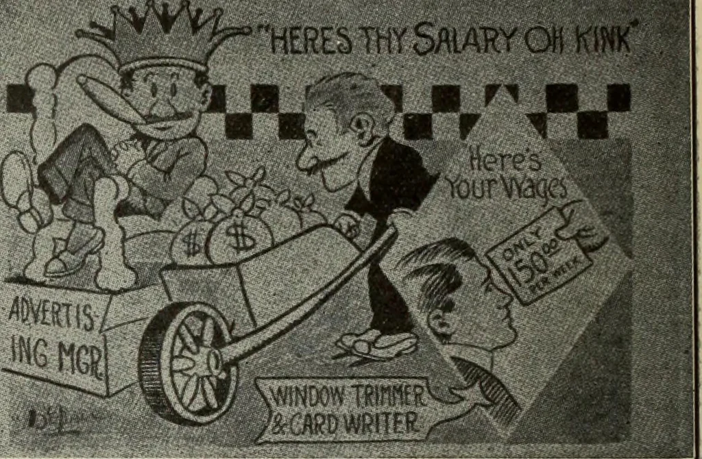 An illustration from Men's wear of Canada (January-December 1912), 1912, leaf 445