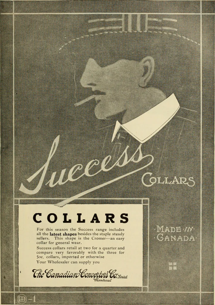 An illustration from Men's wear of Canada (January-December 1912), 1912, leaf 446