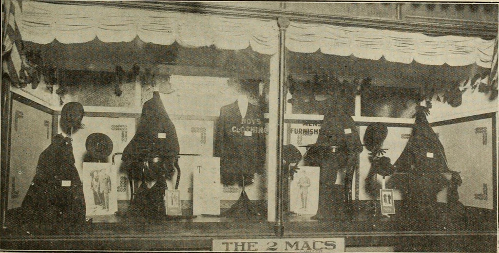 An illustration from Men's wear of Canada (January-December 1912), 1912, leaf 476