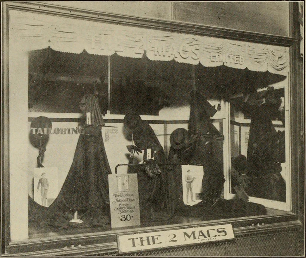 An illustration from Men's wear of Canada (January-December 1912), 1912, leaf 477
