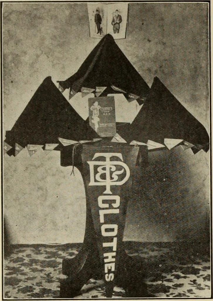 An illustration from Men's wear of Canada (January-December 1912), 1912, leaf 481