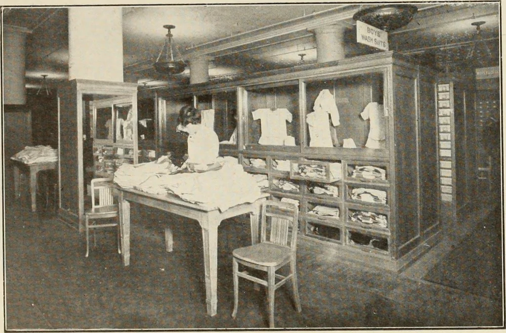 An illustration from Men's wear of Canada (January-December 1912), 1912, leaf 492