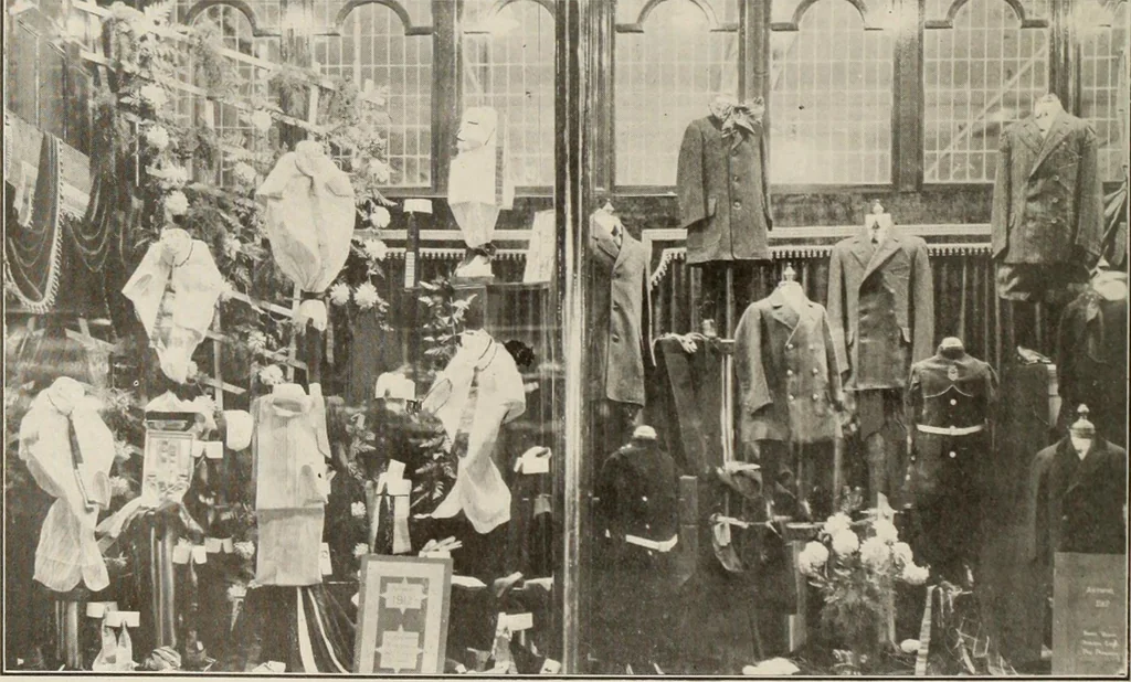 An illustration from Men's wear of Canada (January-December 1912), 1912, leaf 497