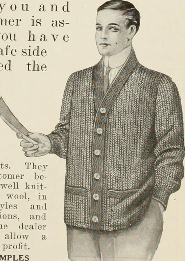 An illustration from Men's wear of Canada (January-December 1912), 1912, leaf 506