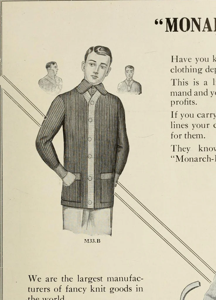 An illustration from Men's wear of Canada (January-December 1912), 1912, leaf 516