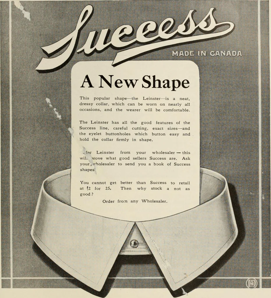 An illustration from Men's wear of Canada (January-December 1912), 1912, leaf 52