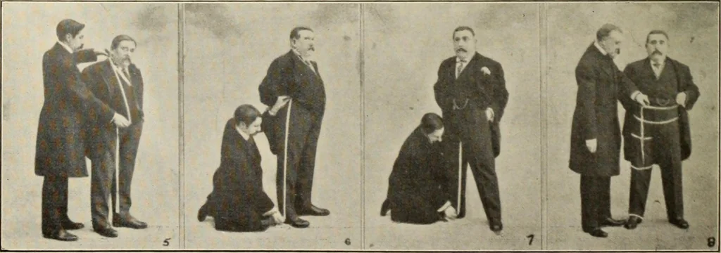 An illustration from Men's wear of Canada (January-December 1912), 1912, leaf 549