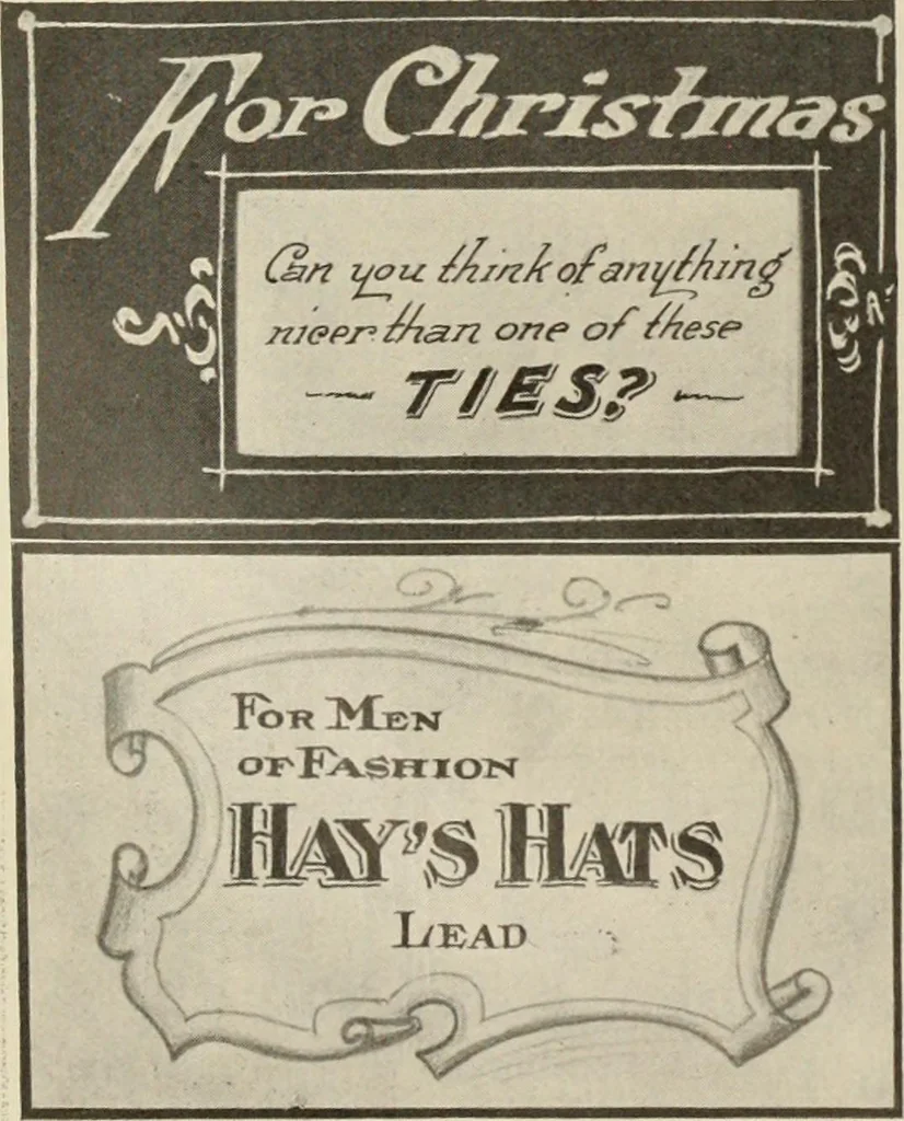 An illustration from Men's wear of Canada (January-December 1912), 1912, leaf 563
