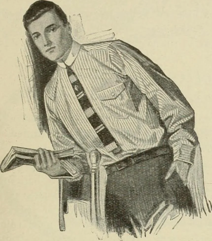 An illustration from Men's wear of Canada (January-December 1912), 1912, leaf 566