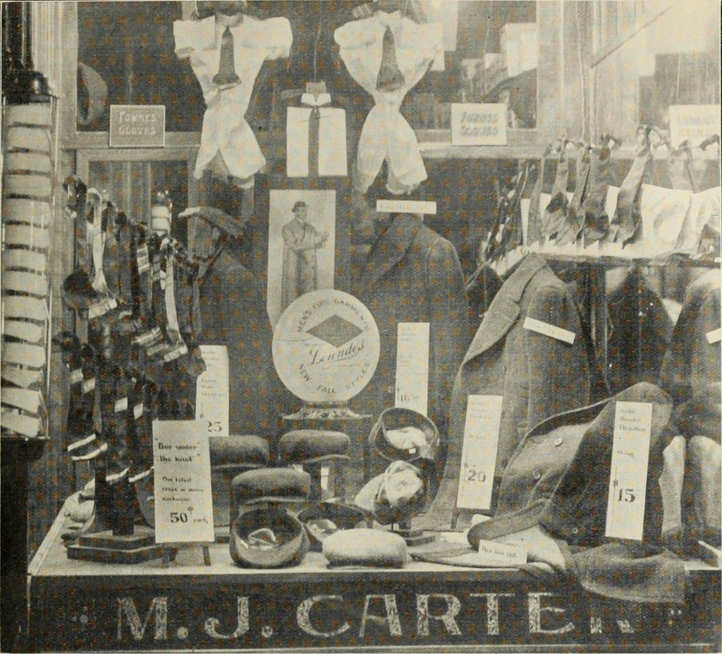 An illustration from Men's wear of Canada (January-December 1912), 1912, leaf 584