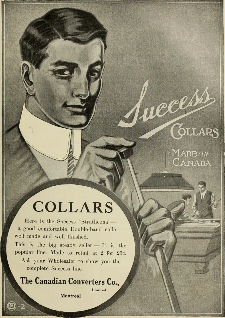 An illustration from Men's wear of Canada (January-December 1912), 1912, leaf 586