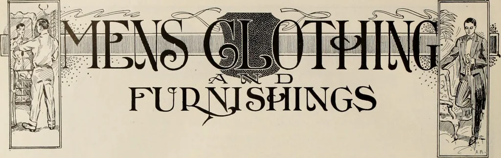 An illustration from Men's wear of Canada (January-December 1912), 1912, leaf 59