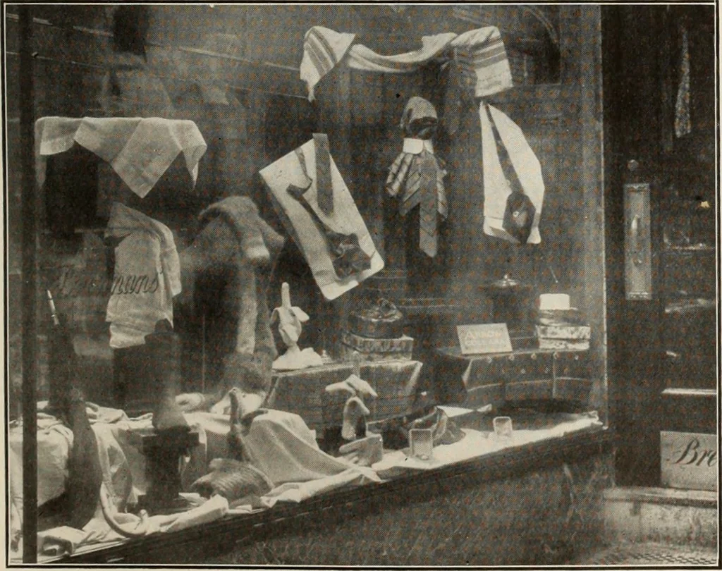 An illustration from Men's wear of Canada (January-December 1912), 1912, leaf 60