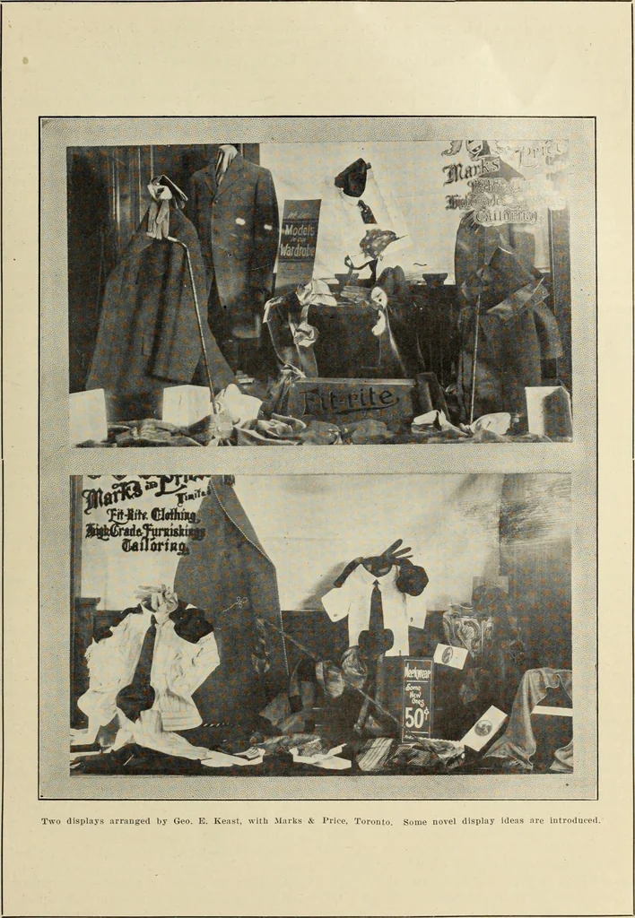 An illustration from Men's wear of Canada (January-December 1912), 1912, leaf 600