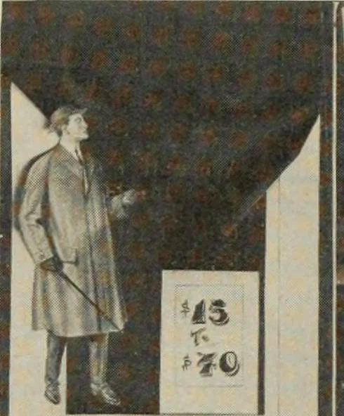 An illustration from Men's wear of Canada (January-December 1912), 1912, leaf 619
