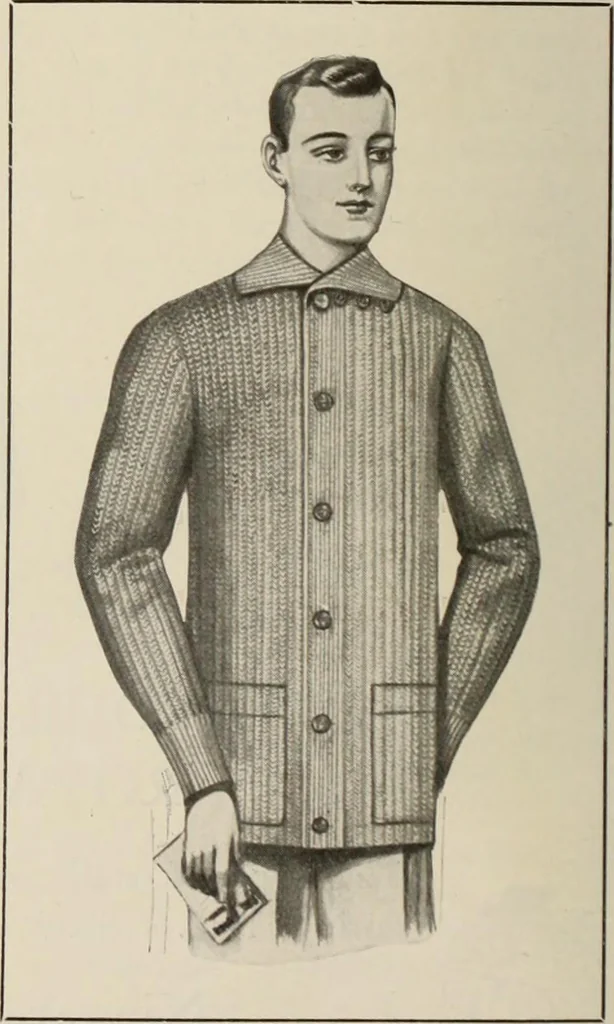 An illustration from Men's wear of Canada (January-December 1912), 1912, leaf 71