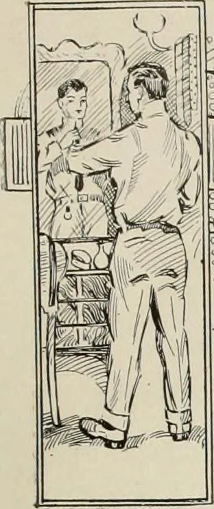 An illustration from Men's wear of Canada (January-December 1912), 1912, leaf 8