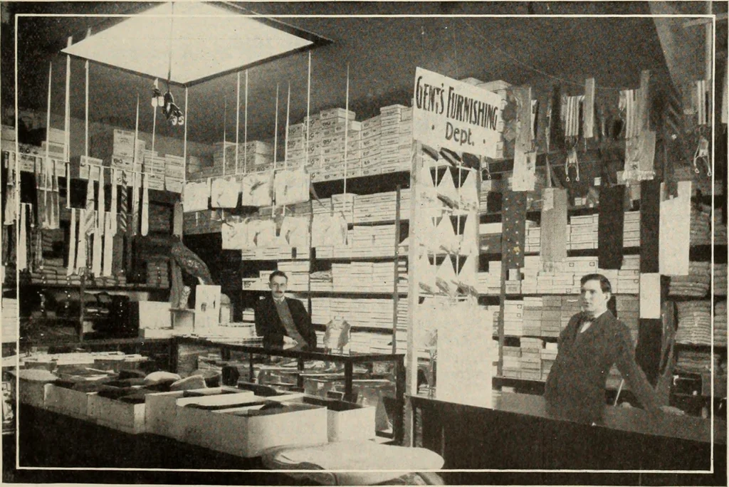An illustration from Men's wear of Canada (January-December 1912), 1912, leaf 88