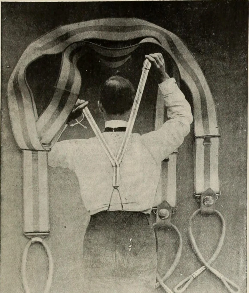 An illustration from Men's wear of Canada (January-December 1912), 1912, leaf 98