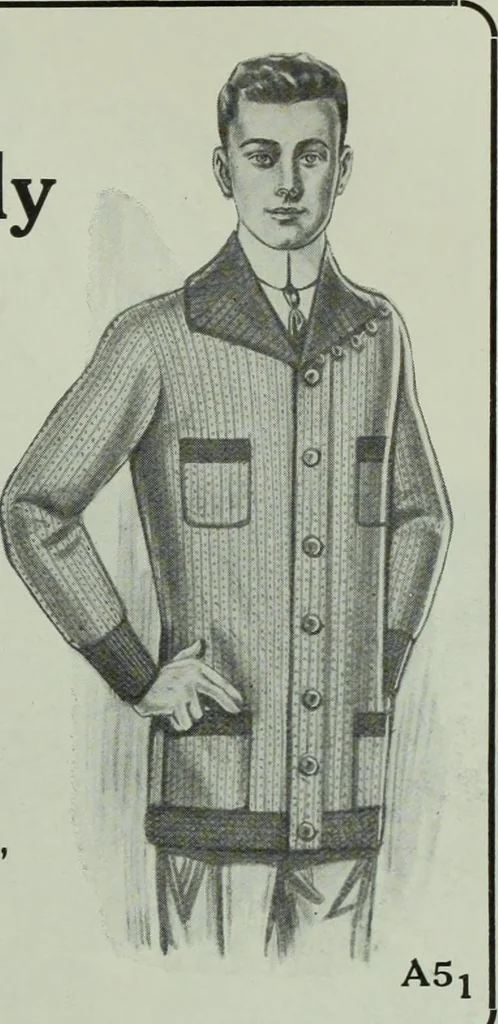 An illustration from Men's wear of Canada (January-December 1913), 1913, leaf 102