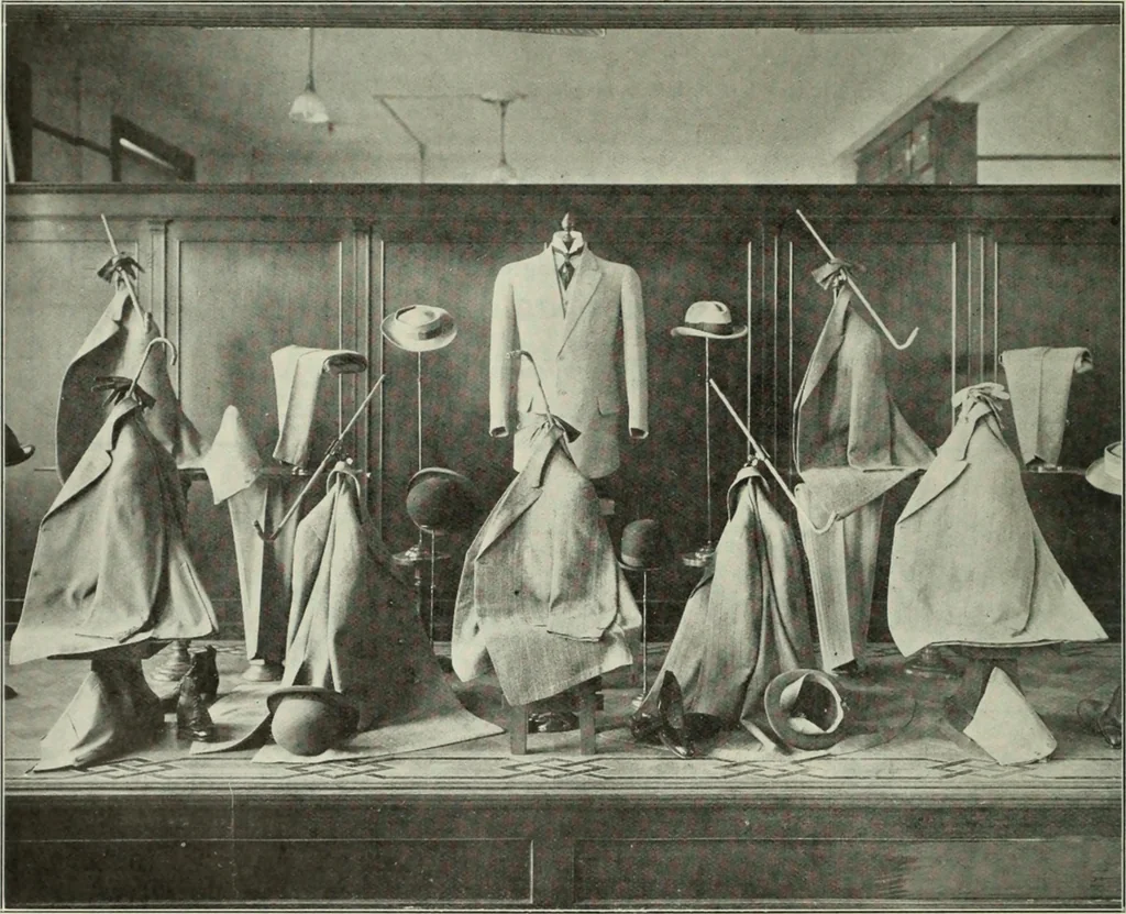 An illustration from Men's wear of Canada (January-December 1913), 1913, leaf 103