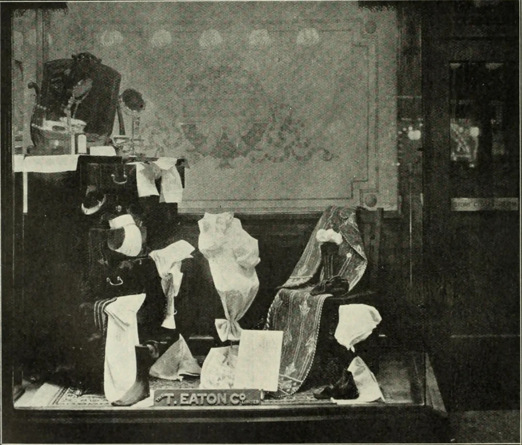 An illustration from Men's wear of Canada (January-December 1913), 1913, leaf 123