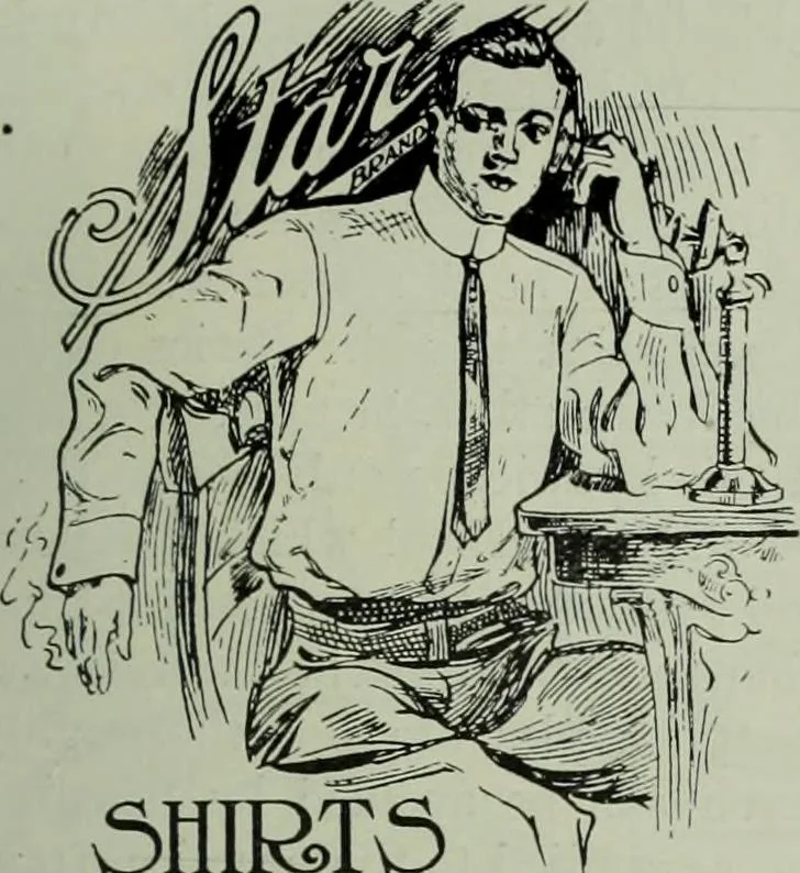 An illustration from Men's wear of Canada (January-December 1913), 1913, leaf 128