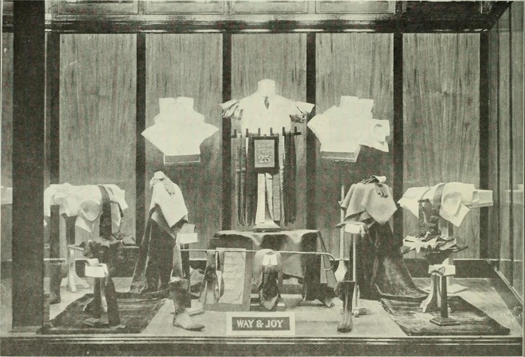 An illustration from Men's wear of Canada (January-December 1913), 1913, leaf 143