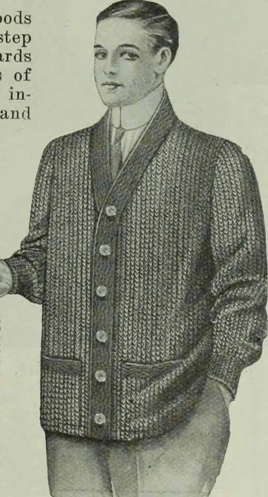 An illustration from Men's wear of Canada (January-December 1913), 1913, leaf 144