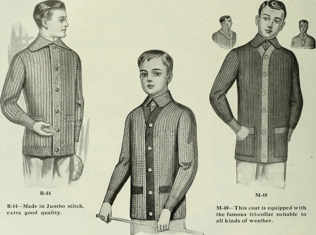 An illustration from Men's wear of Canada (January-December 1913), 1913, leaf 15