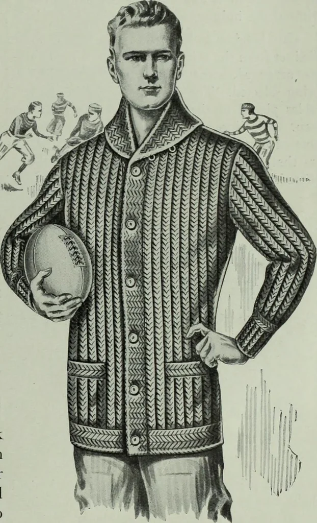 An illustration from Men's wear of Canada (January-December 1913), 1913, leaf 16