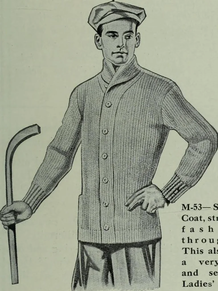 An illustration from Men's wear of Canada (January-December 1913), 1913, leaf 16