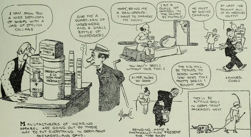 An illustration from Men's wear of Canada (January-December 1913), 1913, leaf 162
