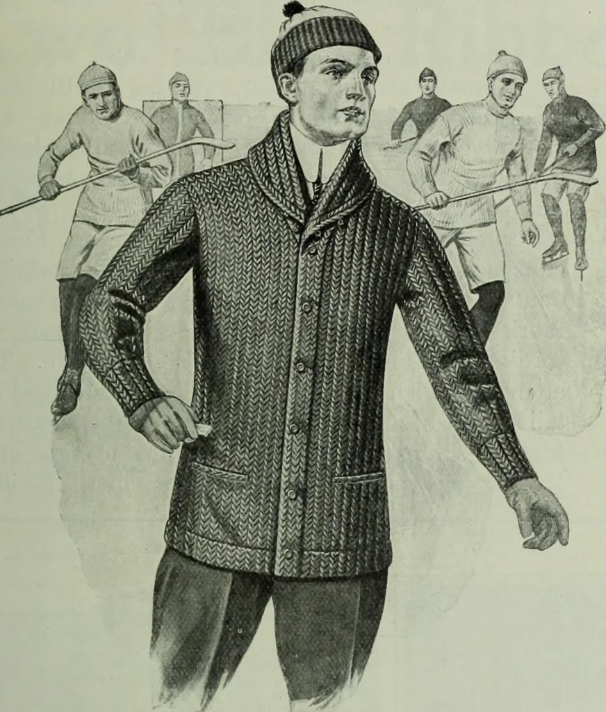 An illustration from Men's wear of Canada (January-December 1913), 1913, leaf 164
