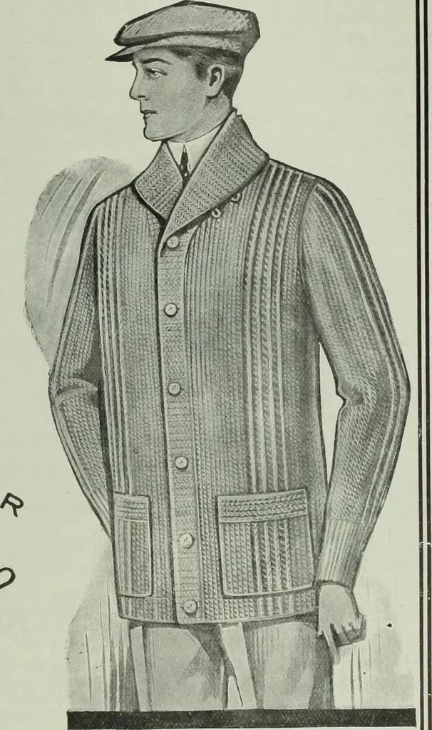 An illustration from Men's wear of Canada (January-December 1913), 1913, leaf 166