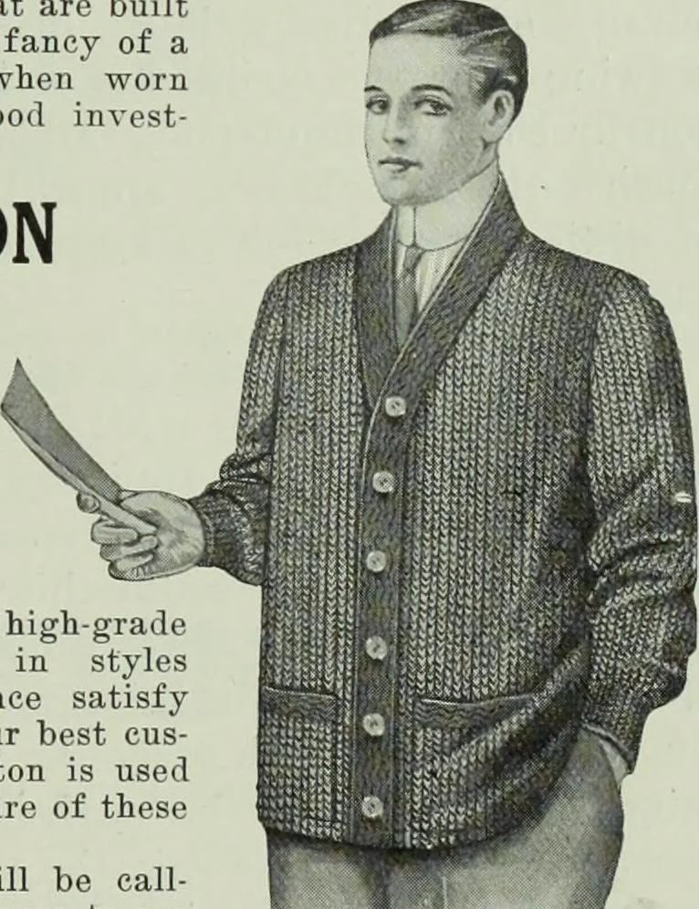 An illustration from Men's wear of Canada (January-December 1913), 1913, leaf 168