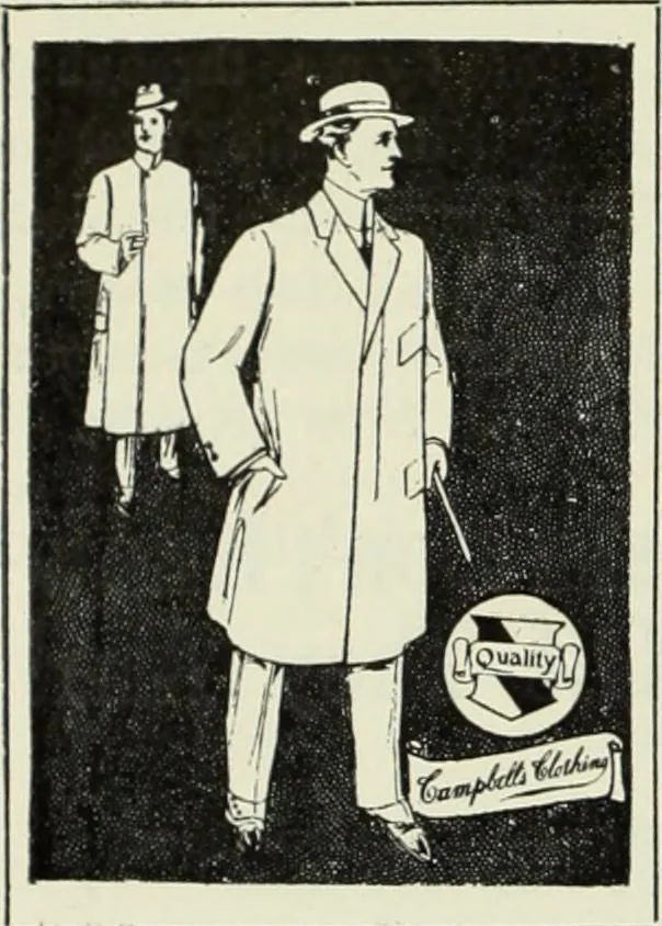 An illustration from Men's wear of Canada (January-December 1913), 1913, leaf 177