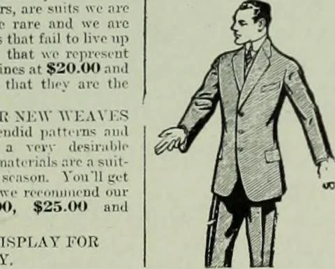 An illustration from Men's wear of Canada (January-December 1913), 1913, leaf 178