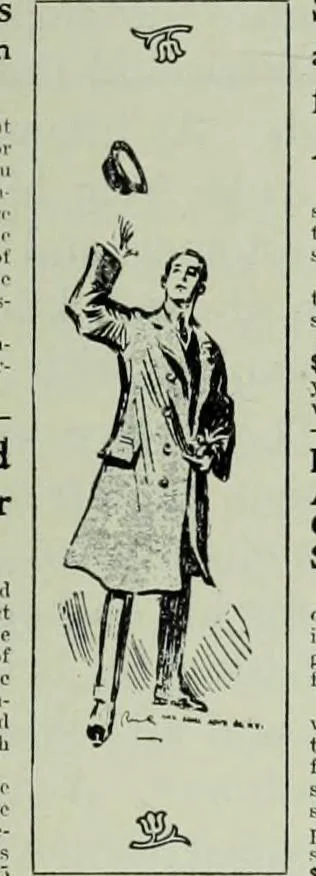 An illustration from Men's wear of Canada (January-December 1913), 1913, leaf 178