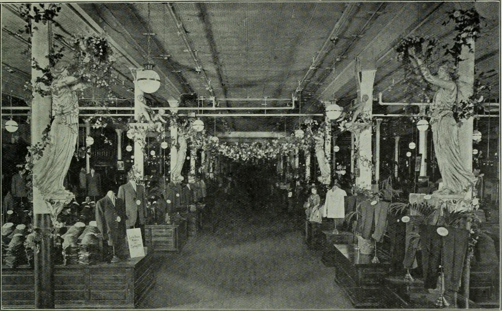 An illustration from Men's wear of Canada (January-December 1913), 1913, leaf 180