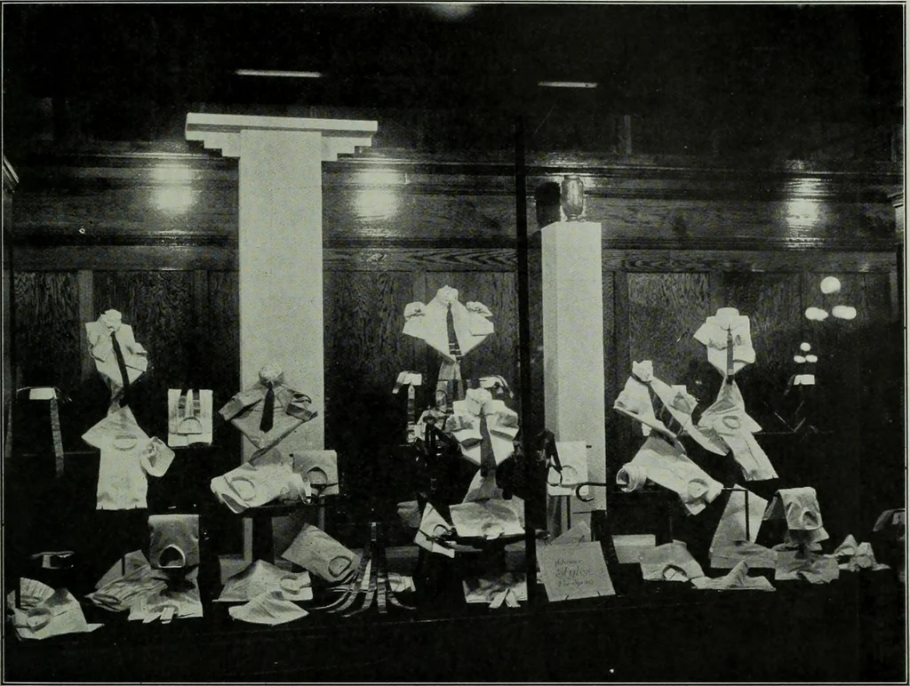 An illustration from Men's wear of Canada (January-December 1913), 1913, leaf 182