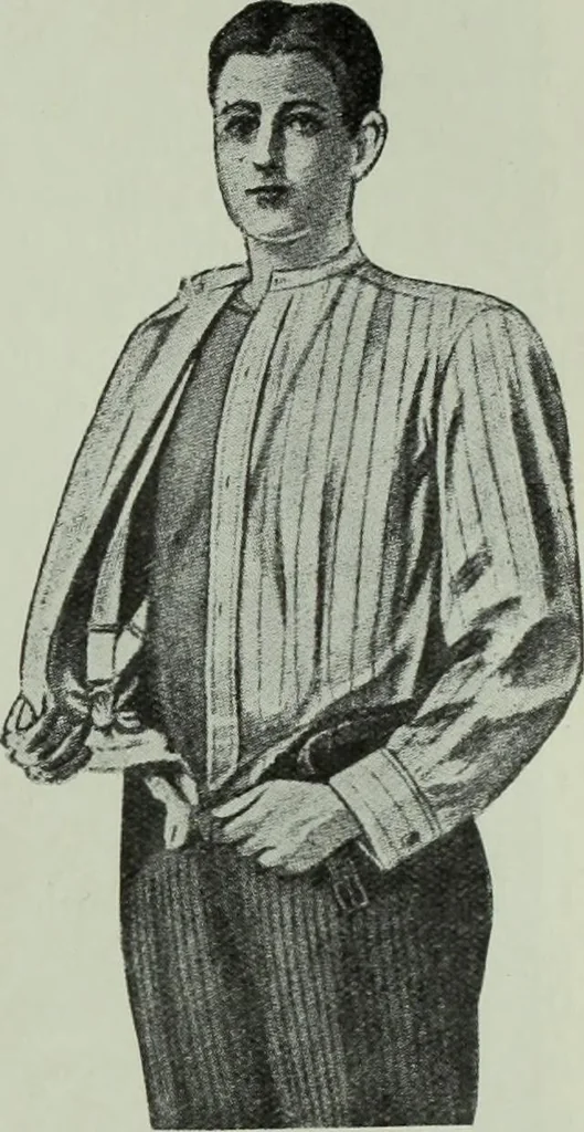 An illustration from Men's wear of Canada (January-December 1913), 1913, leaf 196