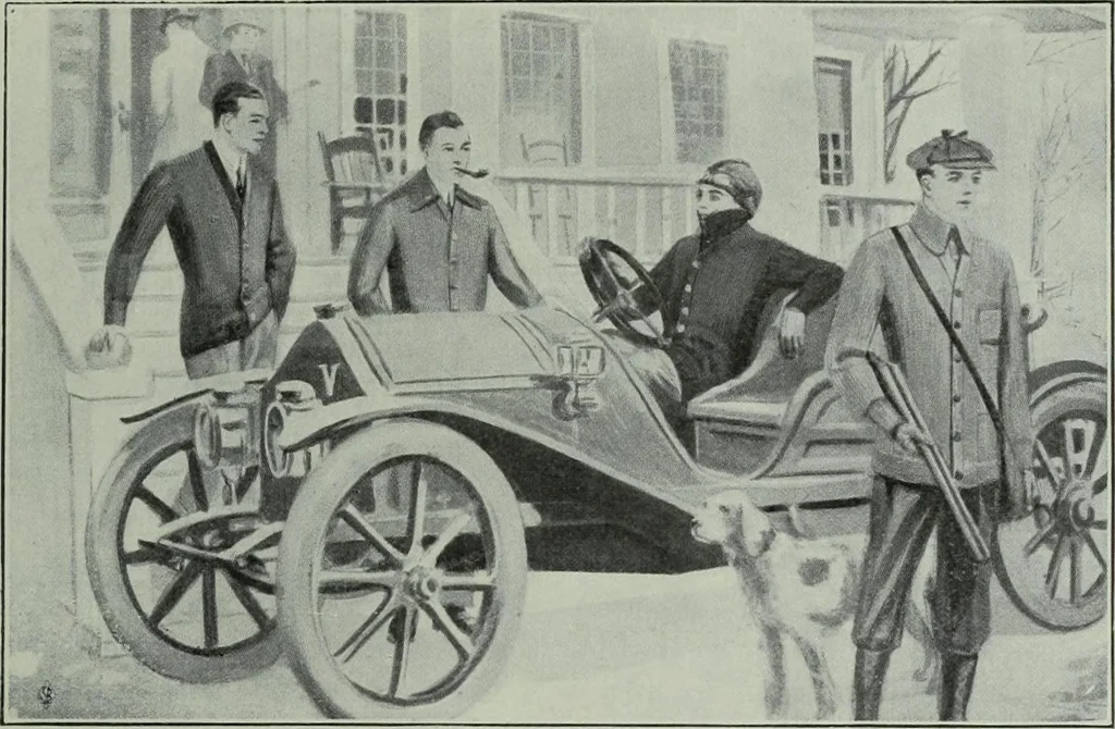 An illustration from Men's wear of Canada (January-December 1913), 1913, leaf 20