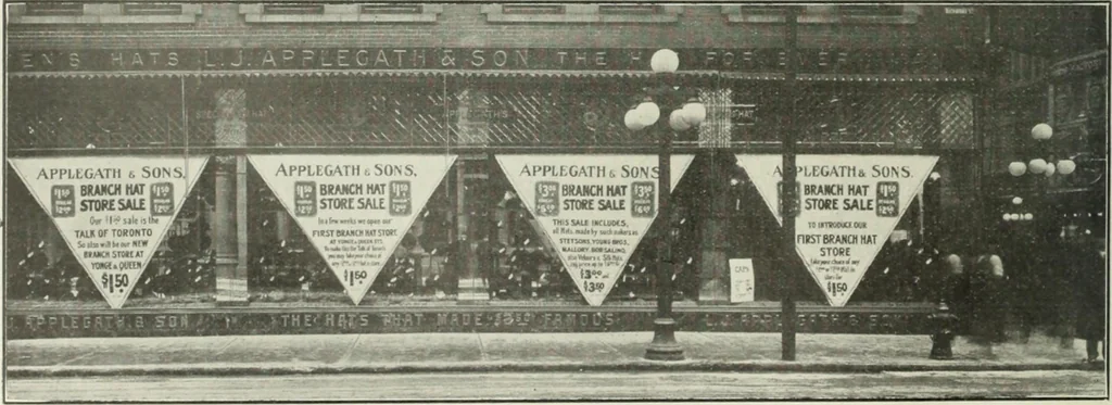 An illustration from Men's wear of Canada (January-December 1913), 1913, leaf 21